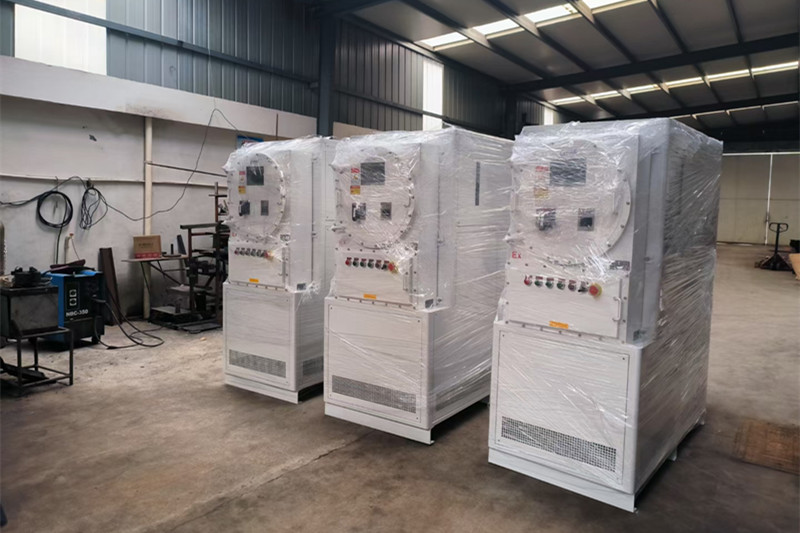 浙江某石油化工企業(yè)采購的60KW防爆加熱控溫設備已出貨 圖3